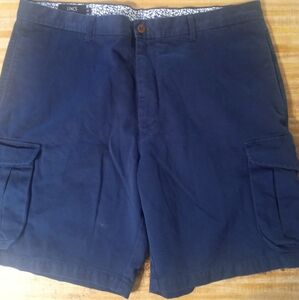 Lincs Men's Navy Cargo Shorts Size 40